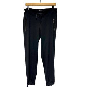 Black Crepe Jogger by Baston Minimalist Style